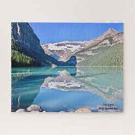 Nationaal park van het Louise Banff Jigzaag Puzzle Legpuzzel