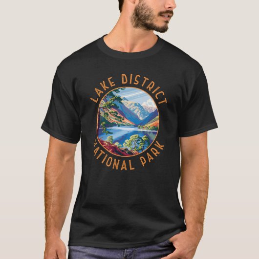 Nationaal Park van het meer T-shirt (Voorkant)