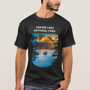 Nationaal park van het meer van Crater - Oregon T-shirt