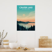 Nationaal park van het meer van de kerker poster (Keuken)