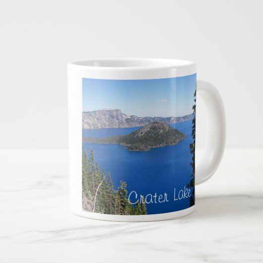 Nationaal park van het schilderachtig meer jumbo mok (Voorkant rechts)