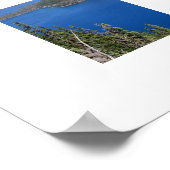 Nationaal park van het schilderachtig meer poster (Hoek)