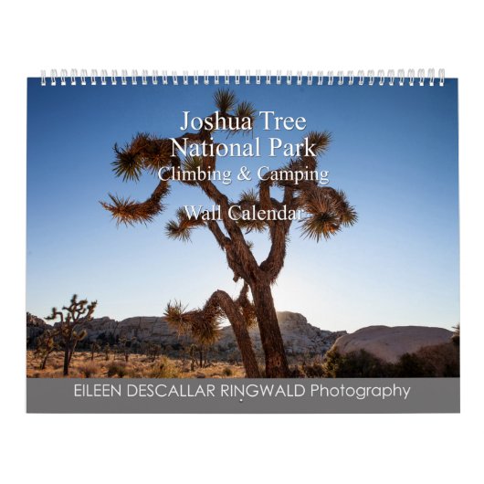 Nationaal park van Joshua Tree Klimaatverandering  Kalender (Hoes)