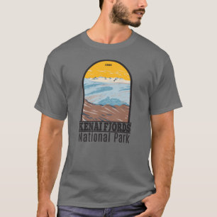 Nationaal park van Kenai Fjords Harding Icefield T-shirt