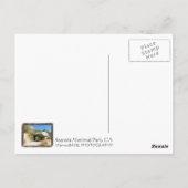 Nationaal park van Sequoia/Briefkaart van Tunnel R Briefkaart (Achterkant)