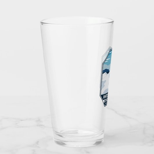 Nationaal park van witte zanden Minimale Retro Emb Glas (Rechts)