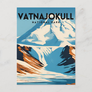 Nationaal park Vatnajokull Briefkaart