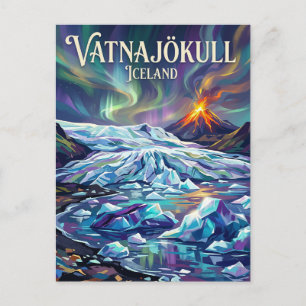 Nationaal park Vatnajökull IJsland Briefkaart