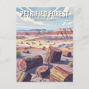 Nationaal park Versteende Woud Briefkaart