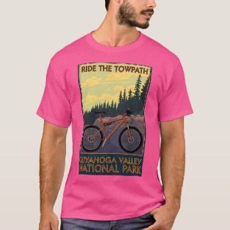Nationaal Park Vintage Travel Decale T-shirt