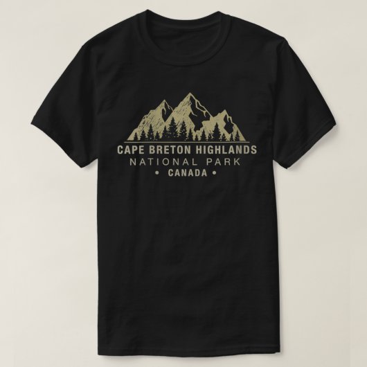 Nationaal Park VNeck T-shirt (Design voorkant)
