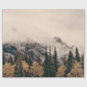 Nationaal park voor de bosbouw in het Banff Cadeaupapier (Vlak)