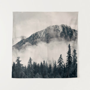 Nationaal park voor de bosbouw in het Banff Wandkleed