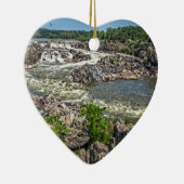 Nationaal park voor grote Herfsten Keramisch Ornament (Rechts)