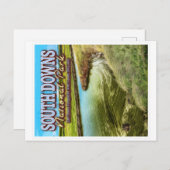 NATIONAAL PARK VOOR ZUIDDOWNEN - OOST - SUSSEX ENG BRIEFKAART (Voorkant / Achterkant)