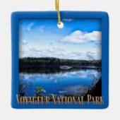 Nationaal park Voyageur Keramisch Ornament (Voorkant)