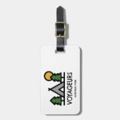 Nationaal park Voyageurs Bagagelabel (Voorkant verticaal)