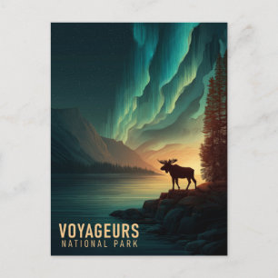  nationaal park Voyageurs Briefkaart
