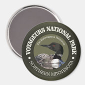 Nationaal park Voyageurs (Loon) Magneet (Voorkant / Achterkant)