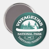Nationaal park Voyageurs Magneet (Voorkant / Achterkant)