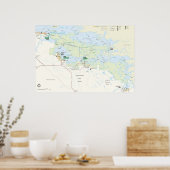 Nationaal park Voyageurs Poster (Keuken)