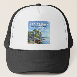 Nationaal park Voyageurs Rainy Lake Minnesota Trucker Pet