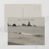 Nationaal Park Washington Beach Briefkaart (Voorkant / Achterkant)