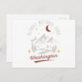 Nationaal Park Washington Briefkaart (Voorkant / Achterkant)