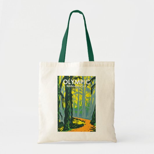Nationaal park Washington Hoh Rainforest Tote Bag (Voorkant)