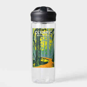 Nationaal park Washington Hoh Rainforest Waterfles