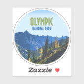 Nationaal Park Washington Sticker (Vel)