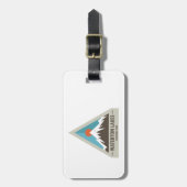 Nationaal park Waterton Lakes Bagagelabel (Voorkant verticaal)