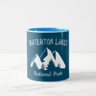 Nationaal park Waterton Lakes Tweekleurige Koffiemok