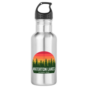 Nationaal park Waterton Lakes Waterfles