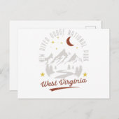  Nationaal Park West Virgini Briefkaart (Voorkant / Achterkant)