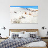 Nationaal park White Sand Canvas Afdruk (Insitu (Slaapkamer))