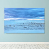 Nationaal park White Sand Canvas Afdruk (Insitu (Houten vloer))