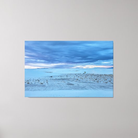 Nationaal park White Sand Canvas Afdruk (Voorkant)