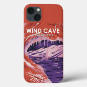 Nationaal park Wind Cave South Dakota Case-Mate iPhone Case (Achterkant)