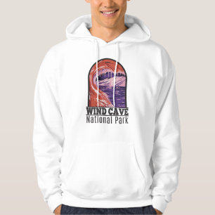 Nationaal park Wind Cave South Dakota Hoodie