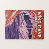 Nationaal park Wind Cave South Dakota  Legpuzzel (Horizontaal)