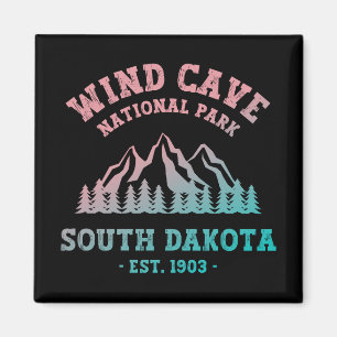 Nationaal park Wind Cave South Dakota Magneet