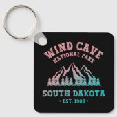 Nationaal park Wind Cave South Dakota Sleutelhanger (Voorkant)
