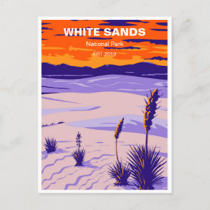  Nationaal Park Wit-zand Nieuw Mexico Briefkaart