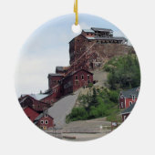 Nationaal Park Wrangell-St. Elias Keramisch Ornament (Achterkant)