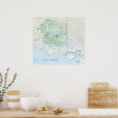 Nationaal park Wrangell St. Elias Poster (Keuken)