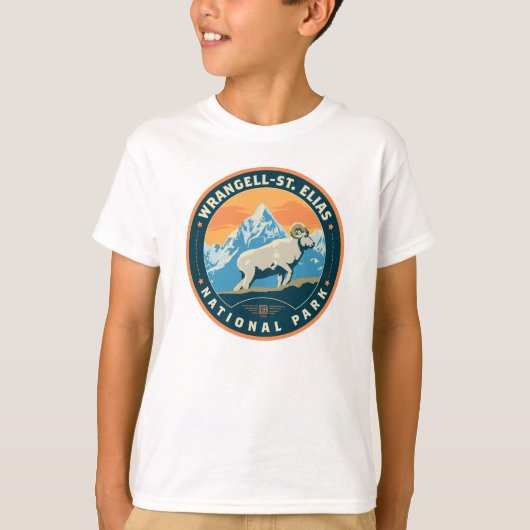 Nationaal park Wrangell-St Elias T-shirt (Voorkant)