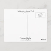 Nationaal Park Yellowstone Briefkaart (Achterkant)