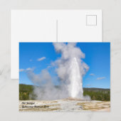 Nationaal Park Yellowstone Briefkaart (Voorkant / Achterkant)