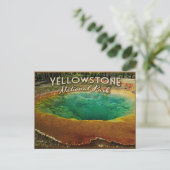 Nationaal Park Yellowstone Briefkaart (Staand voorkant)
